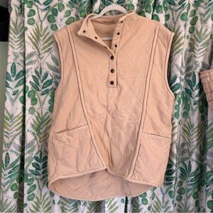 Free people quilted vest